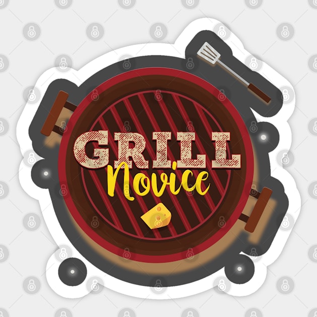 Grill Novice Sticker by PlimPlom